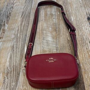 Coach Burgundy Crossbody Bag